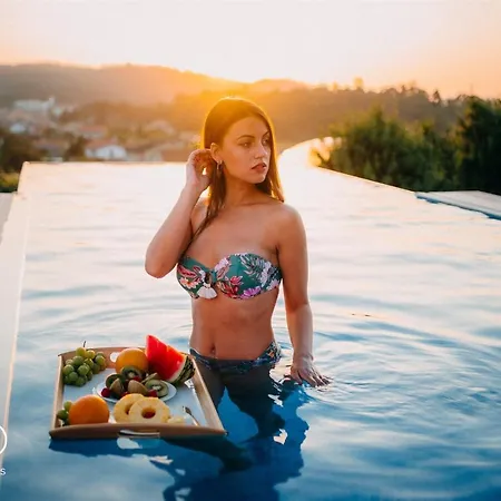 Hotell Casa Albarari Boutique Double With Access To Shared Infinity Pool Sanxenxo