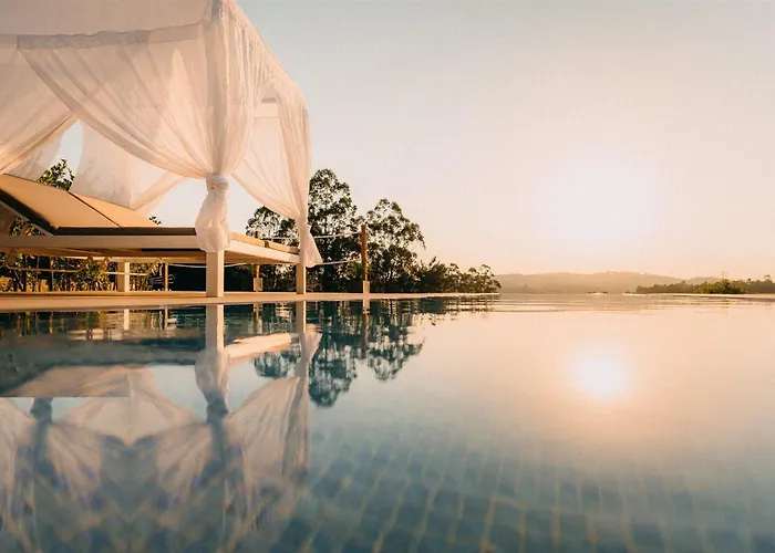 Casa Albarari Boutique Double With Access To Shared Infinity Pool Hotell Sanxenxo